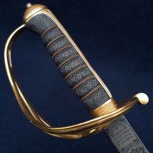 British 1892 Pattern Royal Army Medical Corps Officers Sword of Lt Col Richard George Hanley 18